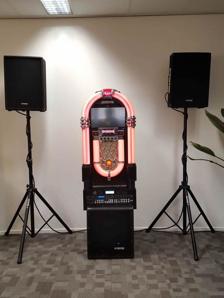 Playlist samenstellen op de jukebox