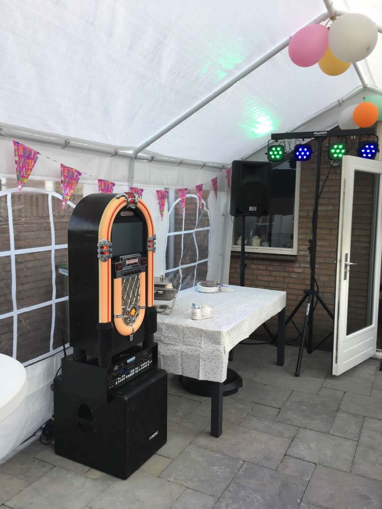 Touchscreen van de Feest Jukebox